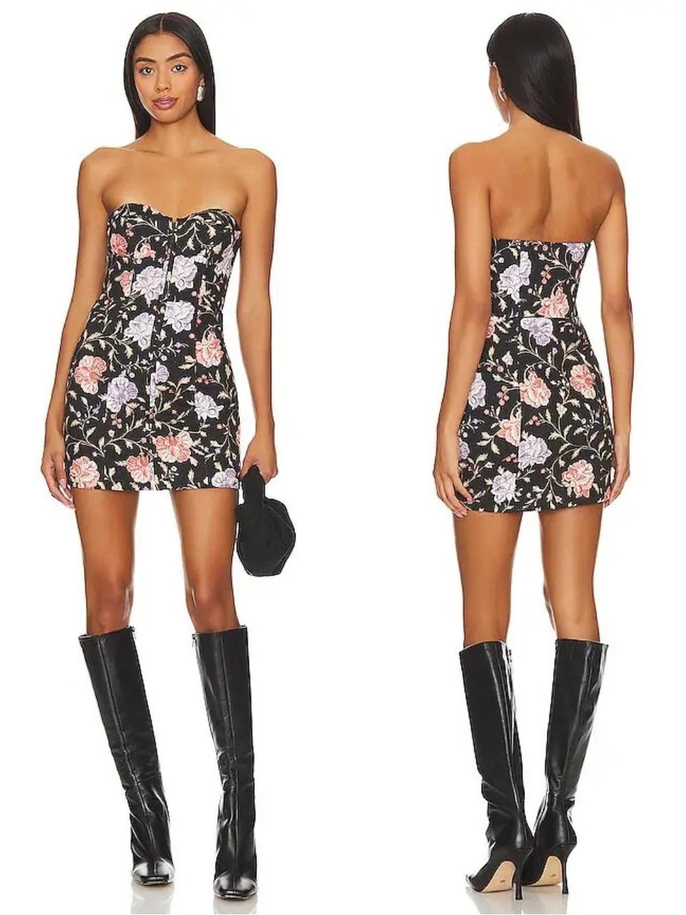 Tularosa x Revolve Serena Mini Dress in Sabine Floral